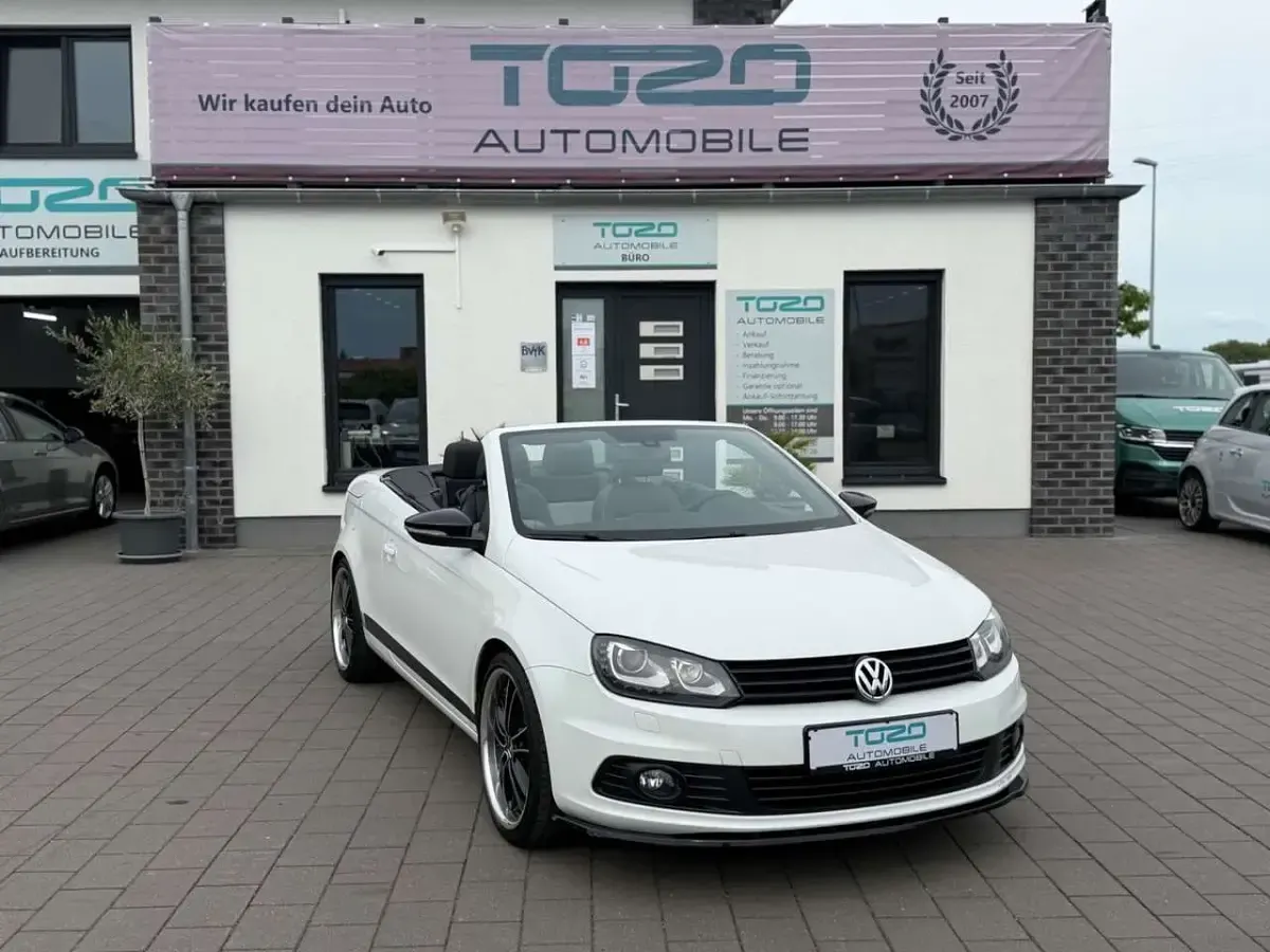 Gebraucht VW Eos Highline 140 PS (102 kW) 2013 Weiß Cabrio