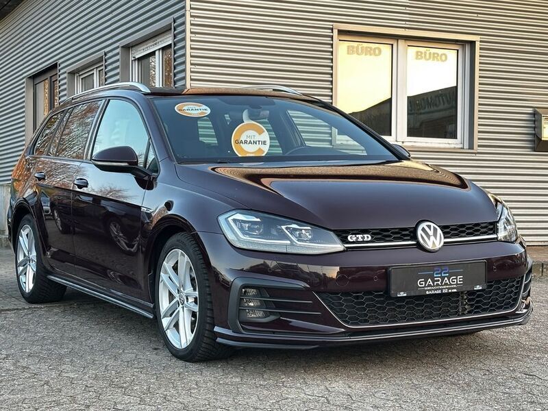 Schwarz Gebraucht 2018 VW Golf VII GTD Kombi | 16.500 € (Fairer Preis) - Bild 1/4