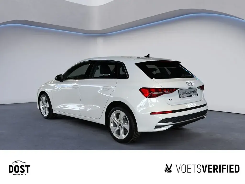 Brugt Audi A3 Advanced 150 HK (110 kW) 2025 Hvid Sedan