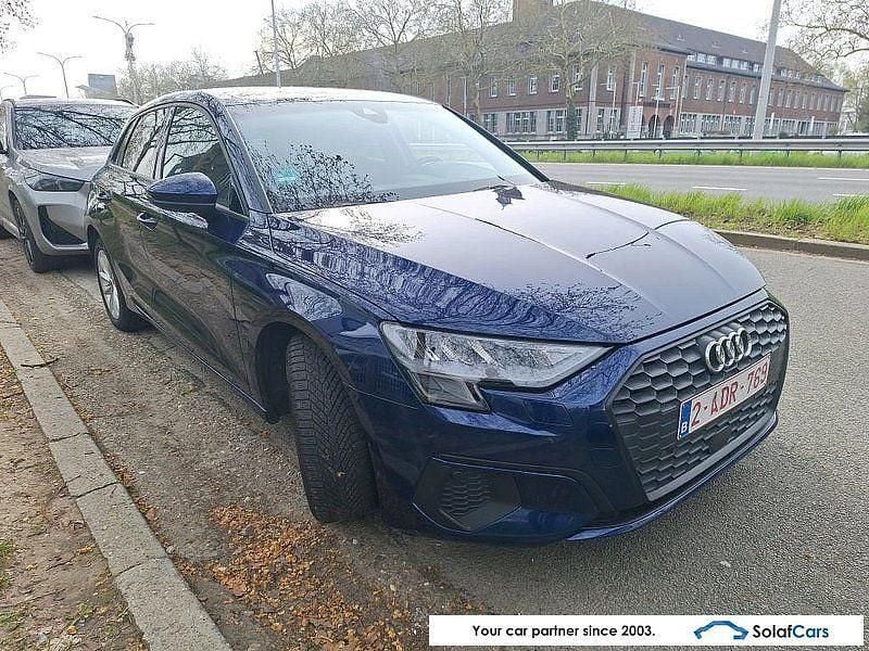 Usata Audi A3 150 CV (110 kW) 2021 Blu Berlina