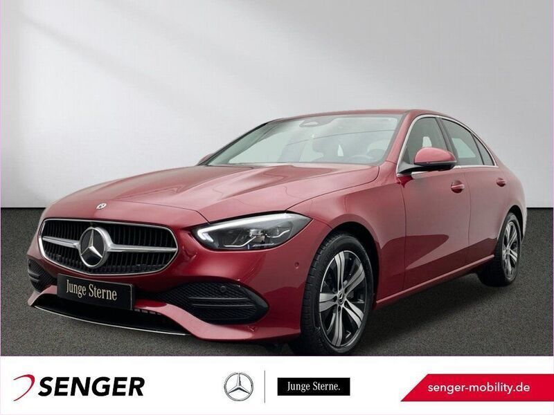 Rot Gebraucht 2024 Mercedes C200 Avantgarde Limousine | 43.260 € (Etwas zu teuer) - Bild 1/4
