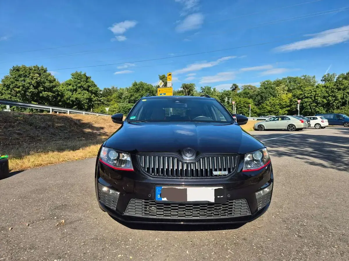 Gebraucht Skoda Octavia RS 184 PS (135 kW) 2015 Schwarz Kombi