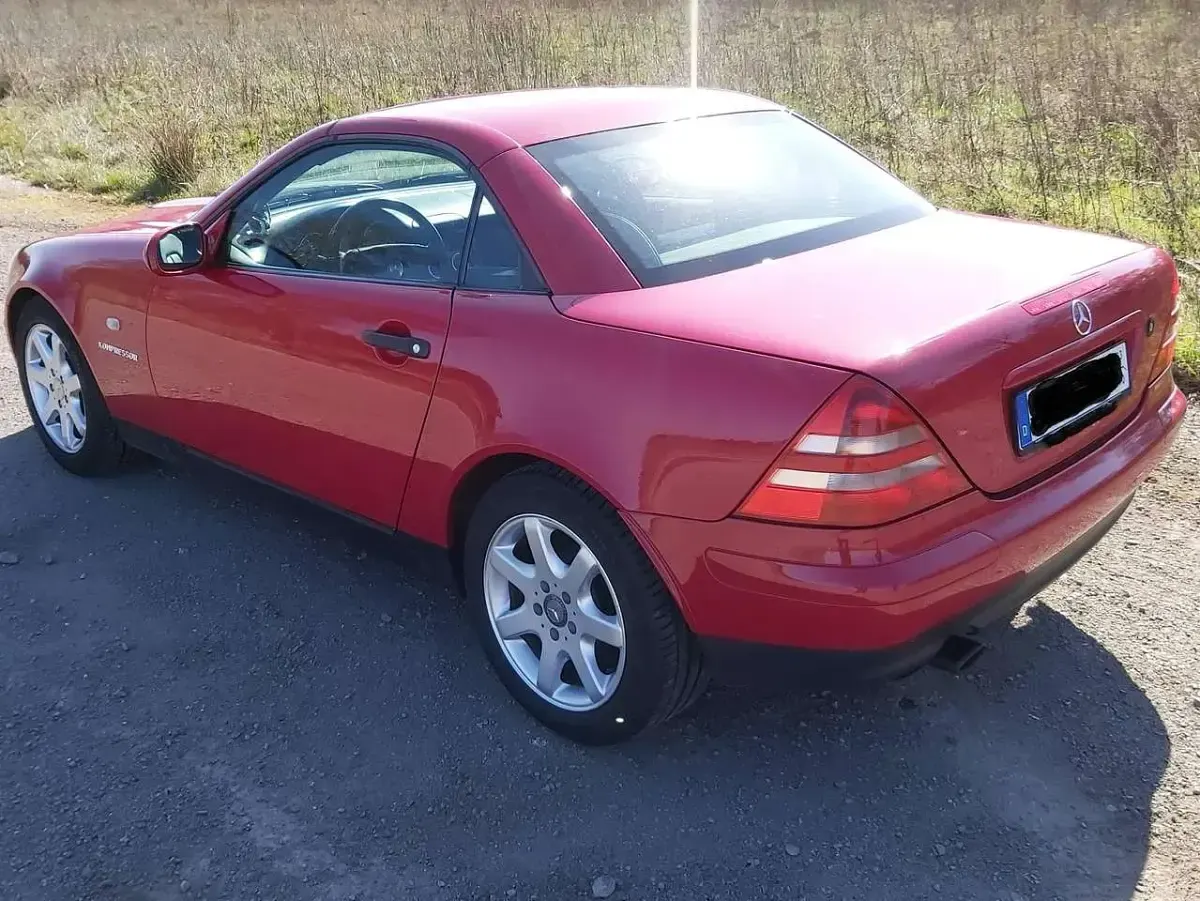 Gebraucht Mercedes SLK230 193 PS (141 kW) 1997 Rot Cabrio