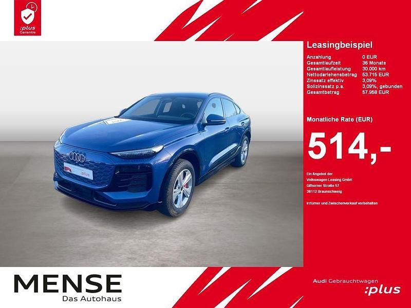 Ascariblau Gebraucht 2025 Audi Q6 Sportback e-tron Ambiente SUV | 53.715 € (Superpreis) - Bild 1/4