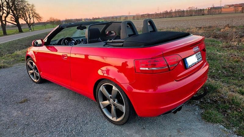 Gebraucht Audi A3 Cabriolet S-Line 160 PS (117 kW) 2012 Rot Cabrio