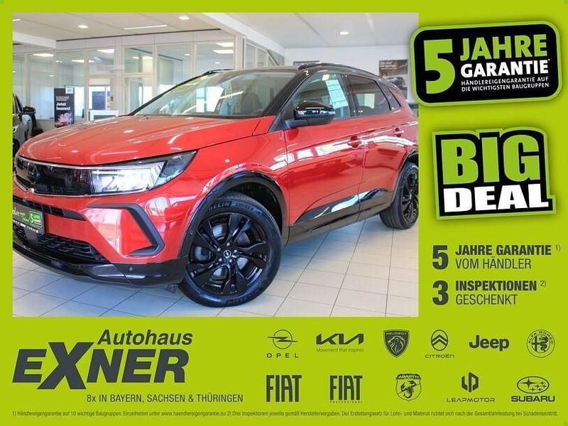 Rubin rot / dach schwarz Gebraucht 2022 Opel Grandland X GS Line SUV | 20.490 € (Superpreis) - Bild 1/4