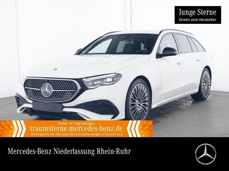 Polarweiß Gebraucht 2024 Mercedes E300 AMG Kombi | 54.990 € (Fairer Preis) - Bild 1/3