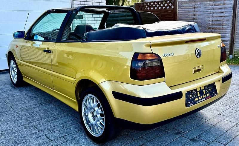 Gebraucht VW Golf Cabriolet Karmann 75 PS (55 kW) 1998 Gelb Cabrio