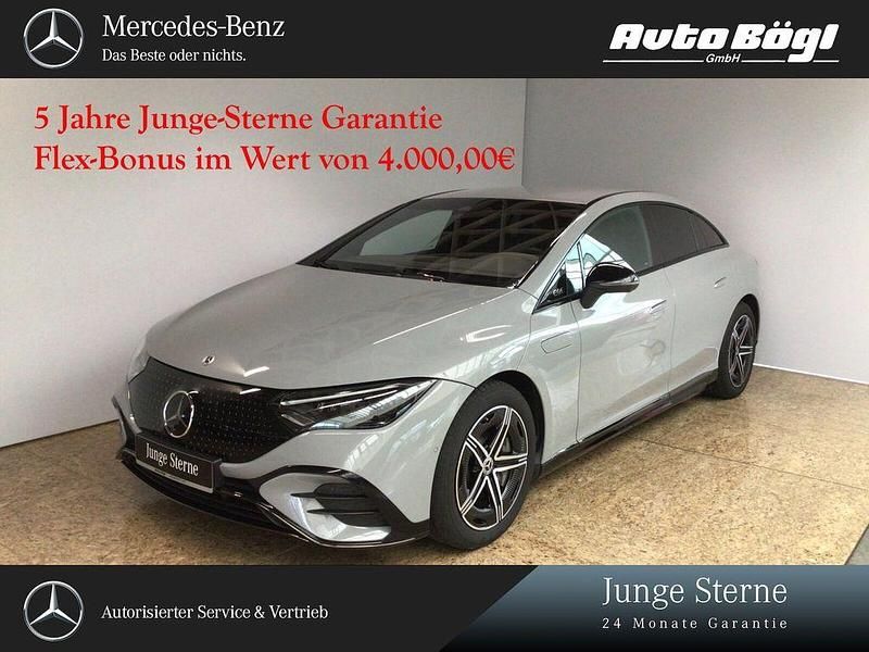 Grau Gebraucht 2024 Mercedes EQE500 AMG Line Premium Limousine | 62.470 € (Etwas zu teuer) - Bild 1/4