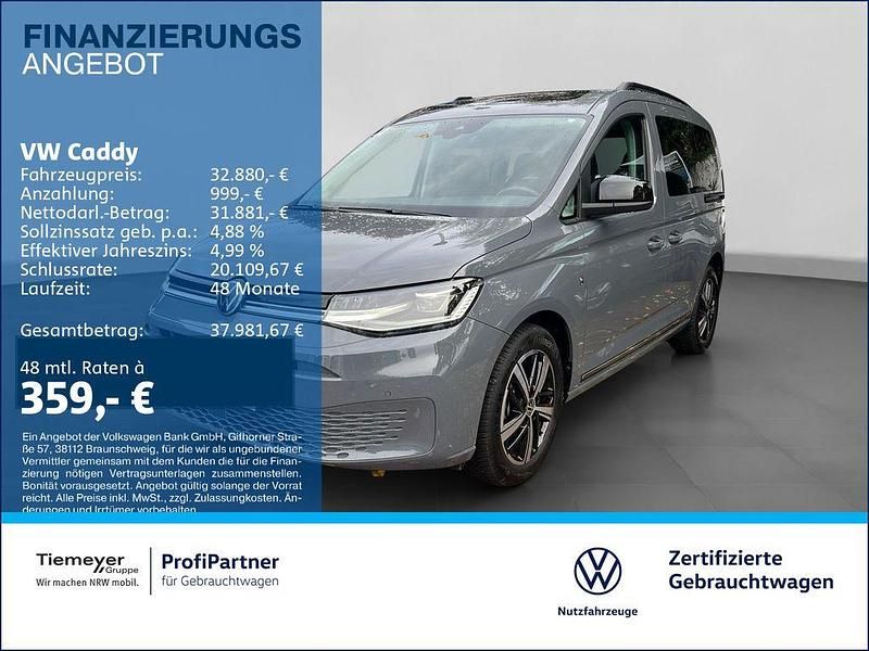 Pure grey Gebraucht 2024 VW Caddy Dark Label Van / Kleinbus | 32.880 € (Fairer Preis) - Bild 1/4