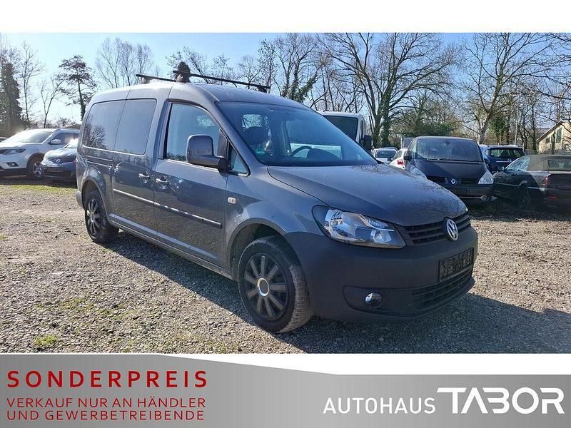 Gebraucht VW Caddy Maxi 102 PS (75 kW) 2013 Natural grey metallic Van / Kleinbus