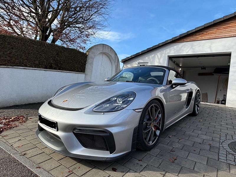 Gebraucht Porsche Boxster 420 PS (308 kW) 2019 Silber Cabrio
