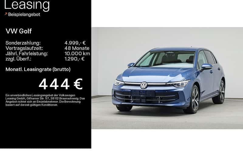 Blau Neu 2025 VW Golf VIII Style Limousine | 48.599 € - Bild 1/4
