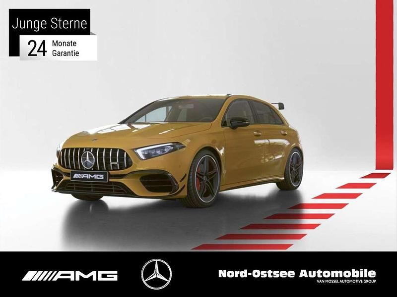 Unilack sonnengelb Gebraucht 2022 Mercedes A45 AMG AMG Limousine | 48.990 € (Fairer Preis) - Bild 1/3