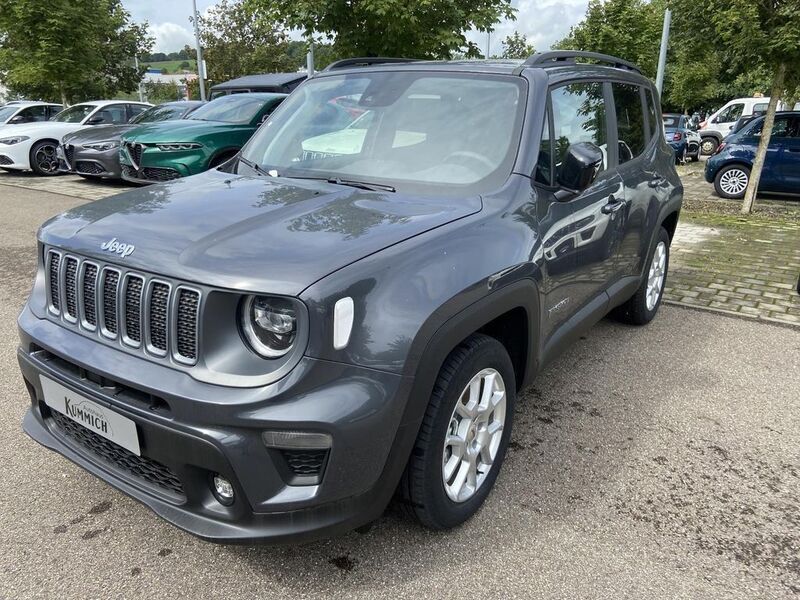 Grau Gebraucht 2023 Jeep Renegade Limited SUV | 28.990 € (Etwas zu teuer) - Bild 1/4