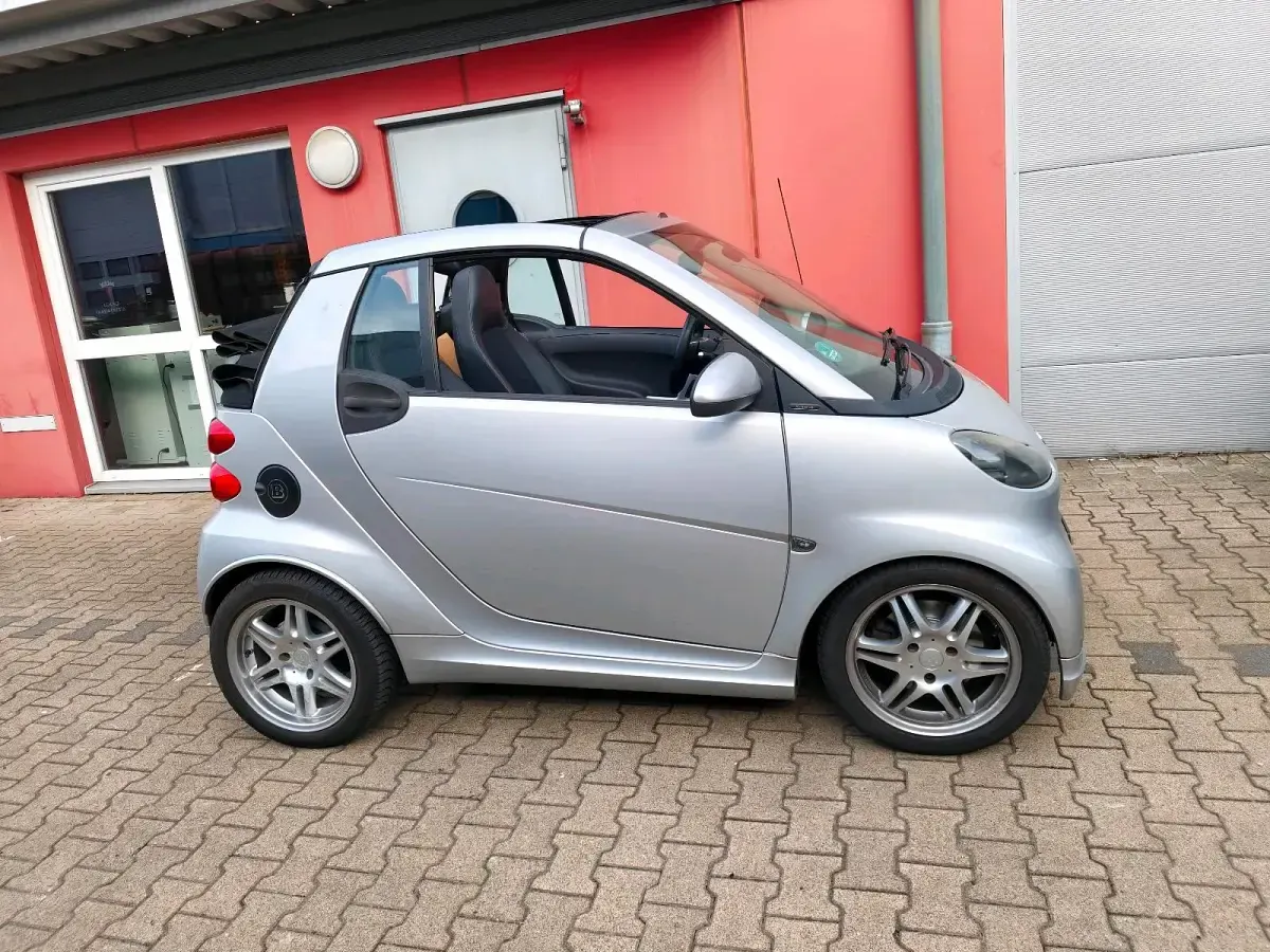 Gebraucht Smart ForTwo Cabrio Brabus 98 PS (72 kW) 2009 Silber Cabrio