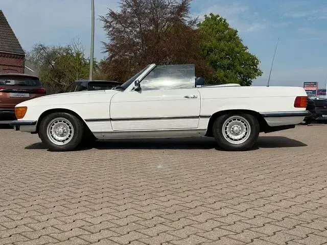 Gebraucht Mercedes SL280 185 PS (136 kW) 1984 Weiß Cabrio