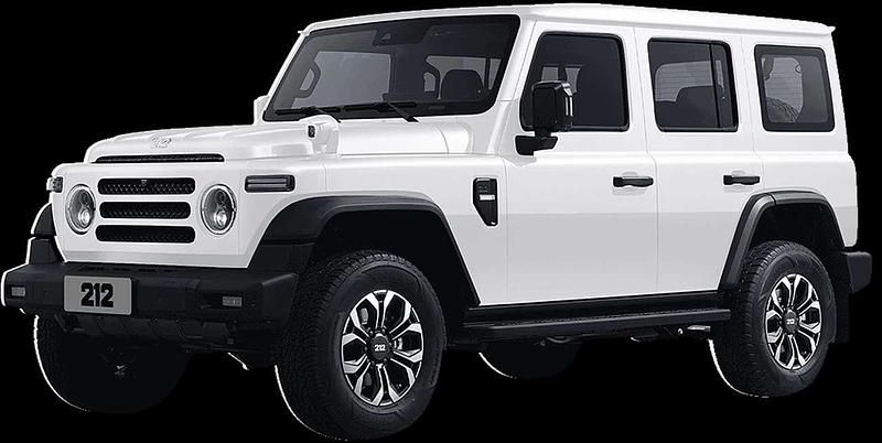 Neu BAW 212 166 PS (122 kW) 2026 Schwarz SUV