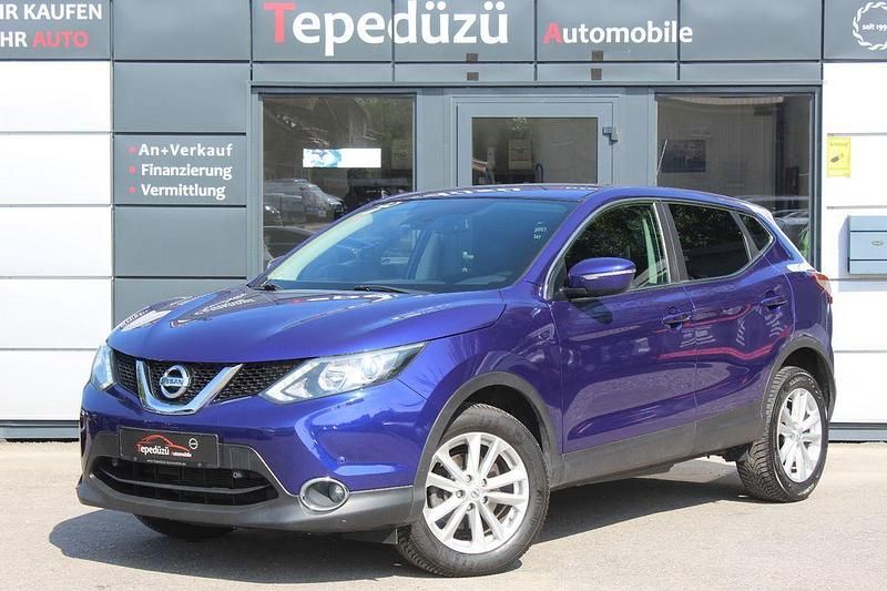 Blau Gebraucht 2014 Nissan Qashqai Acenta SUV | 7.999 € (Fairer Preis) - Bild 1/4