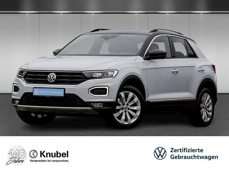 Weiss Gebraucht 2019 VW T-Roc Sportline SUV | 19.880 € (Fairer Preis) - Bild 1/4