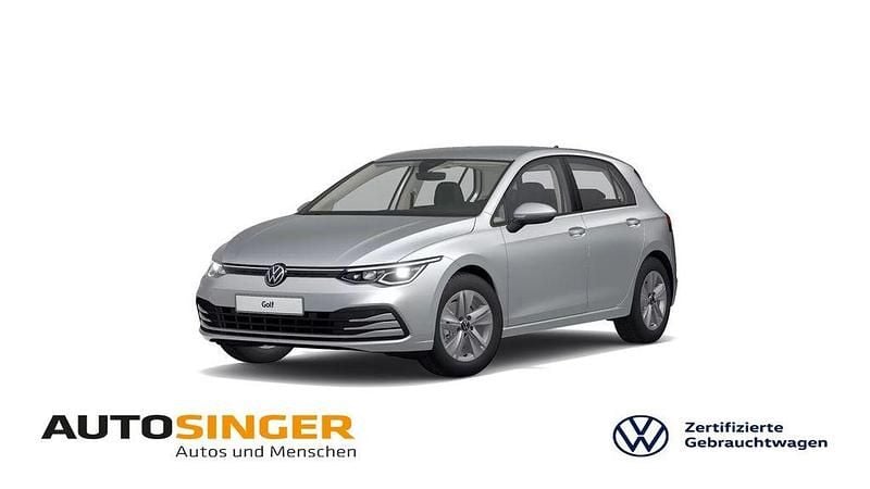 Reflexsilber metallic Gebraucht 2023 VW Golf VIII Life Limousine | 24.890 € (Fairer Preis) - Bild 1/3