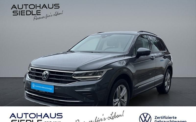Gebraucht VW Tiguan Allspace Life 150 PS (110 kW) 2022 Silbern SUV