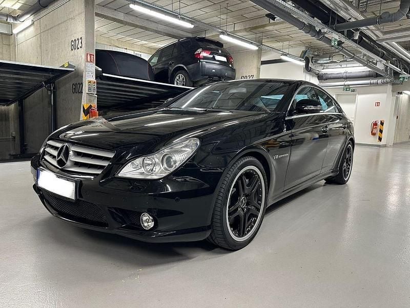 Schwarz Gebraucht 2005 Mercedes CLS55 AMG AMG Limousine | 37.000 € - Bild 1/4