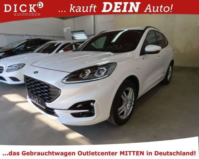 Arktisweiß (metallic) Gebraucht 2021 Ford Kuga ST-Line X SUV | 20.850 € (Superpreis) - Bild 1/4