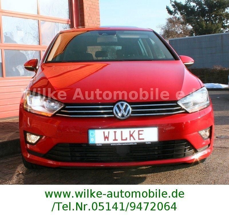 Gebraucht VW Golf Sportsvan 110 PS (80 kW) 2014 Rot Van / Kleinbus