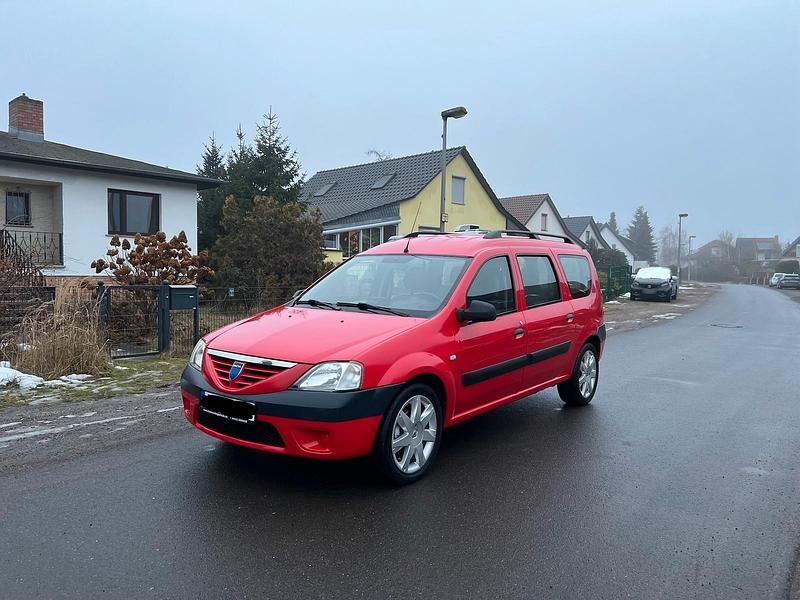 Gebraucht Dacia Logan MCV 86 PS (63 kW) 2008 Rot Kombi