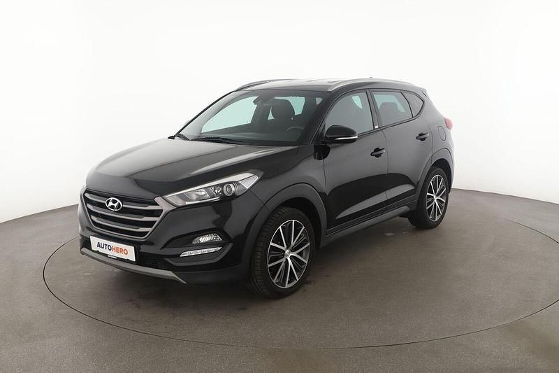 Schwarz Gebraucht 2018 Hyundai Tucson Passion SUV | 17.140 € (Fairer Preis) - Bild 1/3