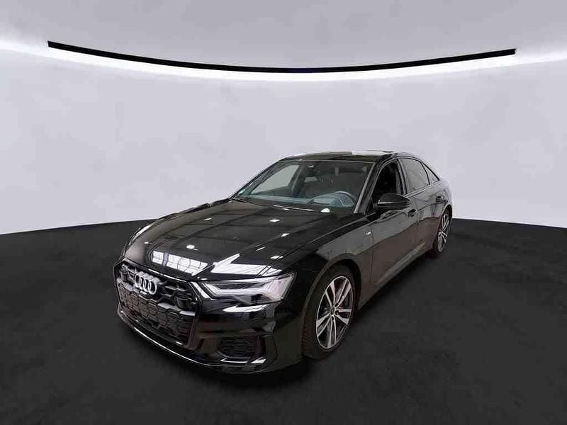Mythosschwarz metallic Gebraucht 2024 Audi A6 S-Line Limousine | 49.990 € (Etwas zu teuer) - Bild 1/4