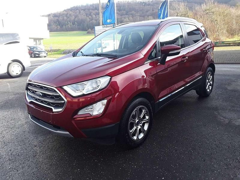 Rubyrot metallic Gebraucht 2018 Ford Ecosport Titanium SUV | 9.999 € (Guter Preis) - Bild 1/4