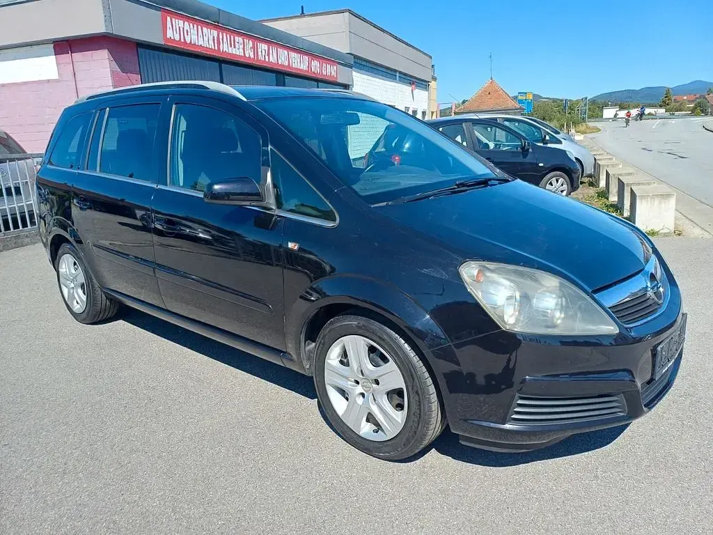 Gebraucht Opel Zafira 105 PS (77 kW) 2006 Schwarz Van / Kleinbus