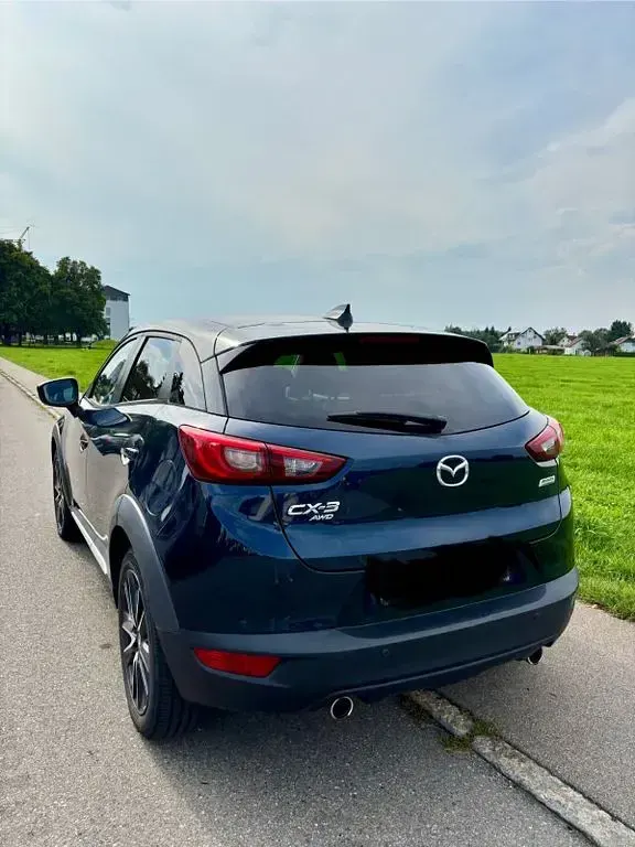 Gebraucht Mazda CX-3 105 PS (77 kW) 2017 Blau SUV