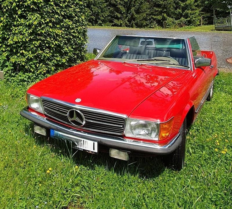 Gebraucht Mercedes SL280 177 PS (130 kW) 1980 Rot Cabrio