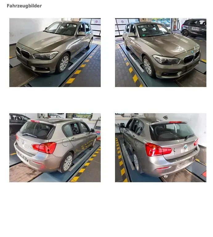 Gebraucht BMW 116 116 PS (85 kW) 2016 Silber Kleinwagen