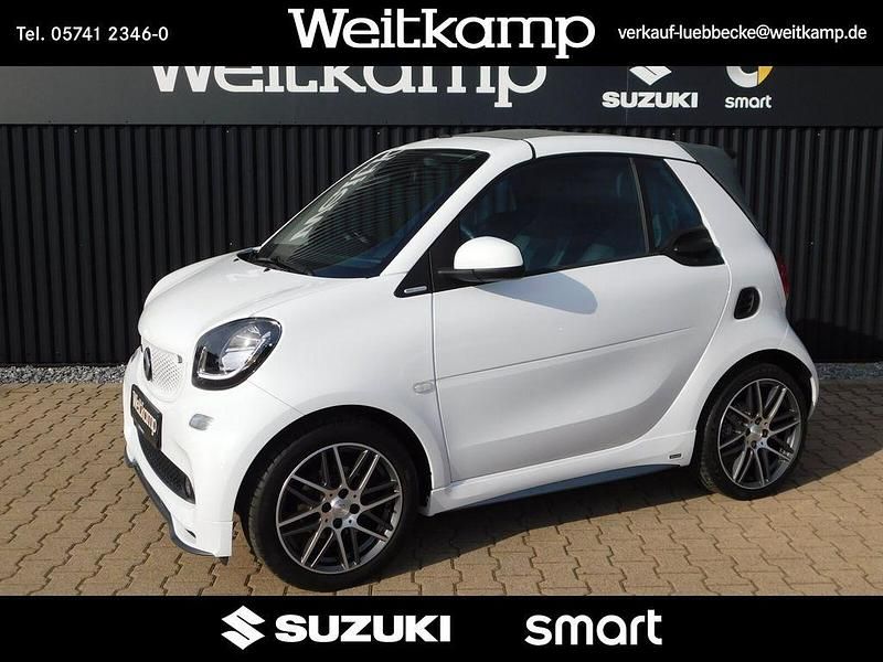 Gebraucht Smart ForTwo Cabrio Brabus 109 PS (80 kW) 2018 Weiß Cabrio