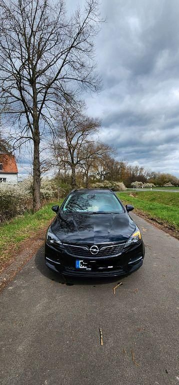 Gebraucht Opel Astra Edition 122 PS (89 kW) 2021 Schwarz Kombi