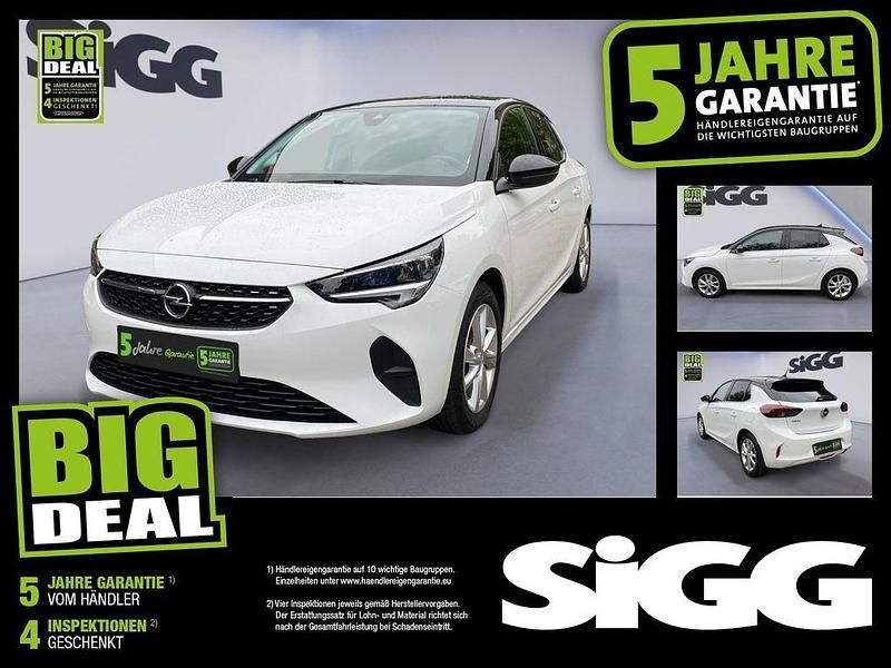 Jade weiss/arktis weiss Gebraucht 2023 Opel Corsa Elegance Kleinwagen | 13.580 € (Fairer Preis) - Bild 1/4