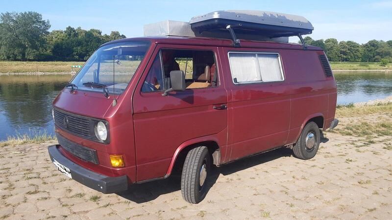 Rot Gebraucht 1992 VW T3 Van | 6.400 € - Bild 1/4