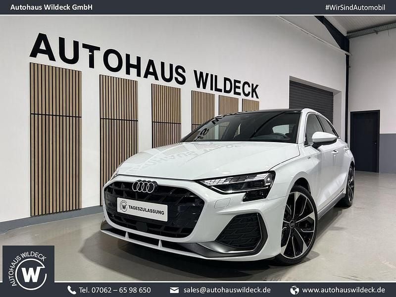 Weiß Neu 2025 Audi A3 Sportback S-Line Limousine | 37.990 € (Superpreis) - Bild 1/4