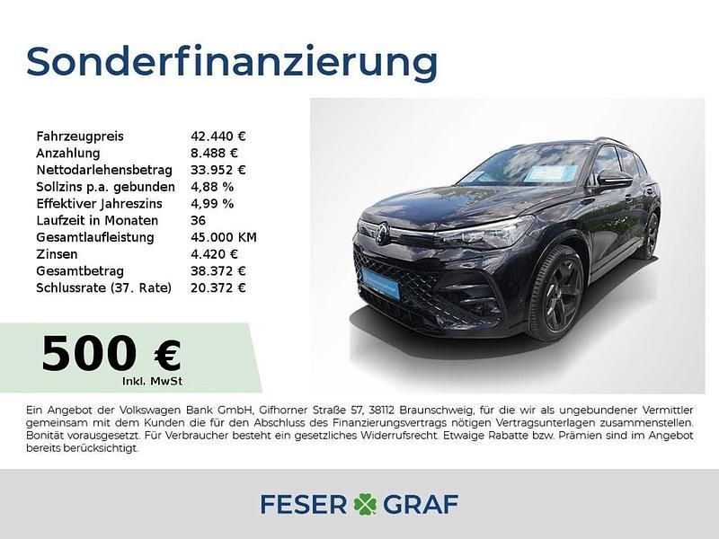 Deep black perleffekt Gebraucht 2024 VW Tiguan R-line SUV | 42.440 € (Etwas zu teuer) - Bild 1/1