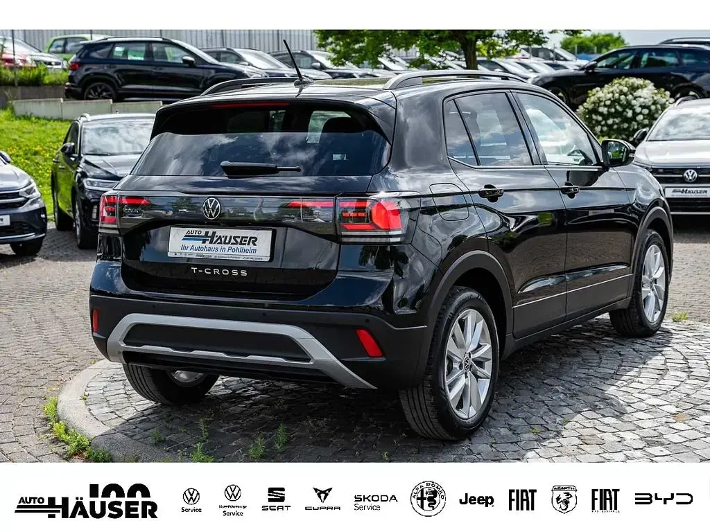 Gebraucht VW T-Cross Goal 116 PS (85 kW) 2025 Schwarz SUV