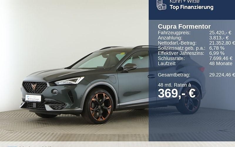 "camouflage" gr]n Gebraucht 2022 Cupra Formentor VZ SUV | 25.420 € (Guter Preis) - Bild 1/4