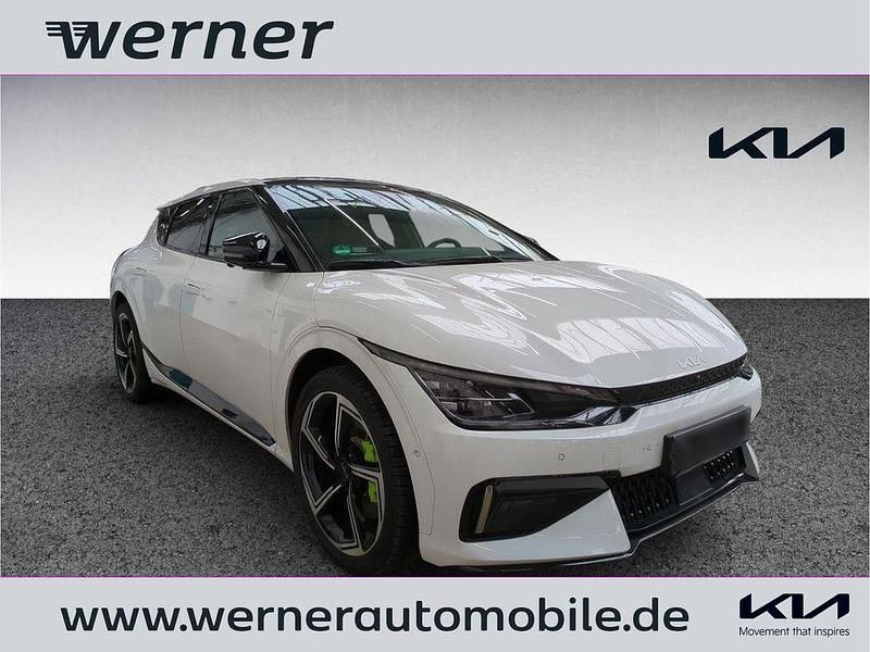 Snow white pearl m Gebraucht 2024 Kia EV6 SUV | 42.480 € (Guter Preis) - Bild 1/4