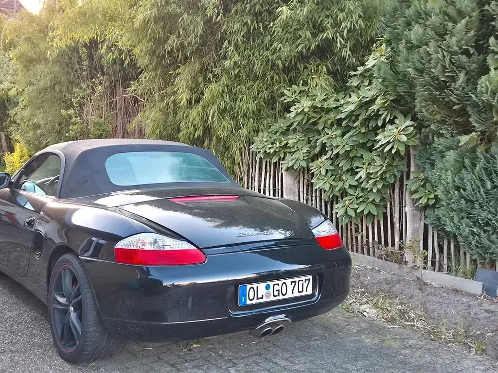 Brugt Porsche Boxster S 252 HK (185 kW) 2001 Sort Cabriolet