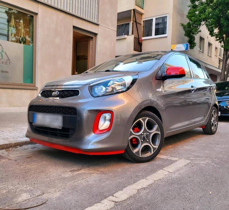 Grau Gebraucht 2015 Kia Picanto Kleinwagen | 7.000 € - Bild 1/4