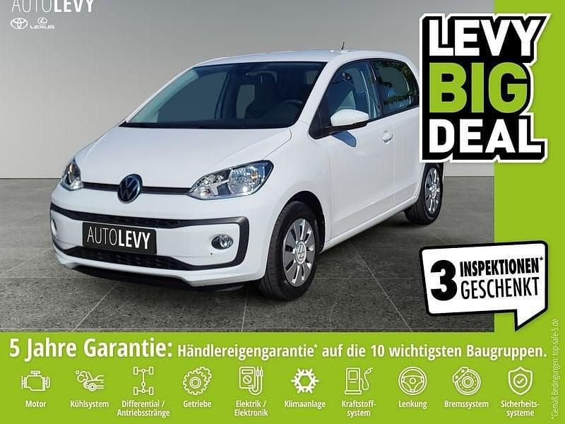 Weiß Gebraucht 2021 VW up! S Kleinwagen | 9.970 € (Guter Preis) - Bild 1/4