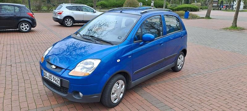Gebraucht Chevrolet Matiz 65 PS (47 kW) 2009 Blau Kleinwagen